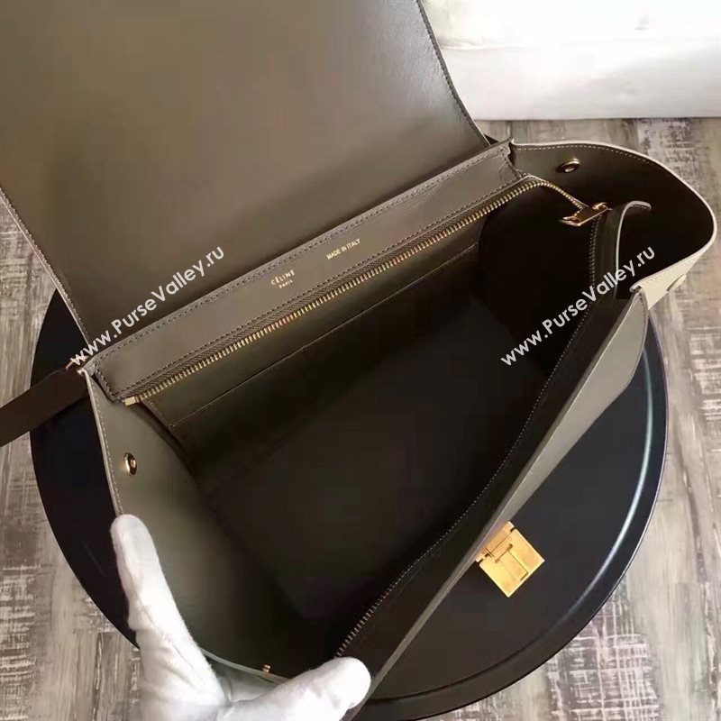 Celine tri-colors tan v Trapeze gray bag 4510