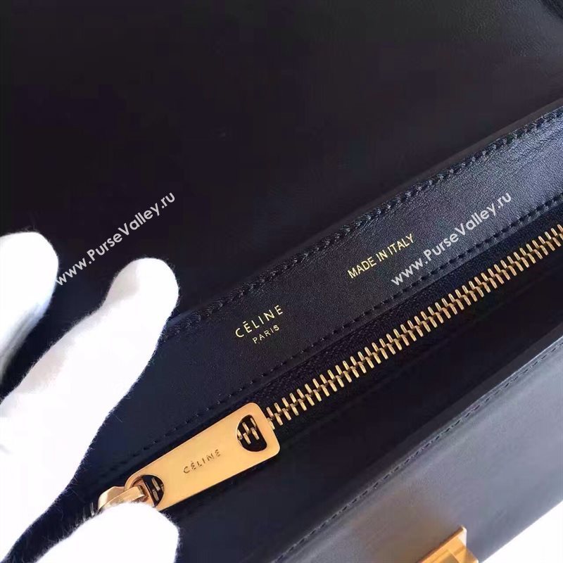 Celine tri-colors red Trapeze wine bag 4513