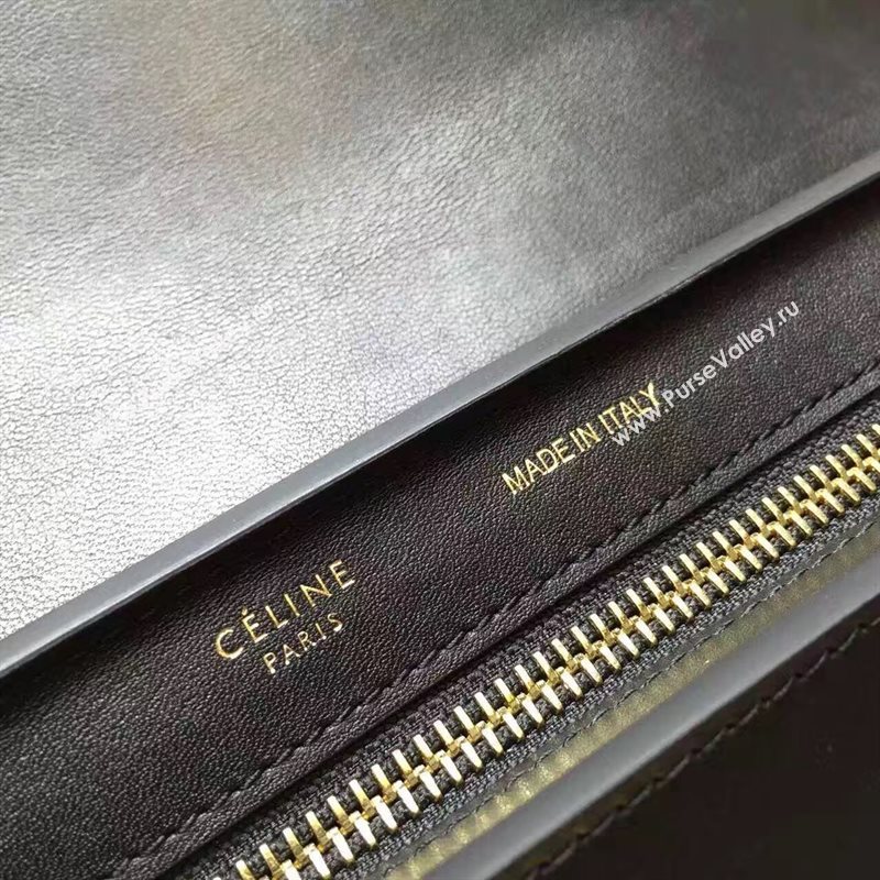 Celine tri-colors tan Trapeze white bag 4515