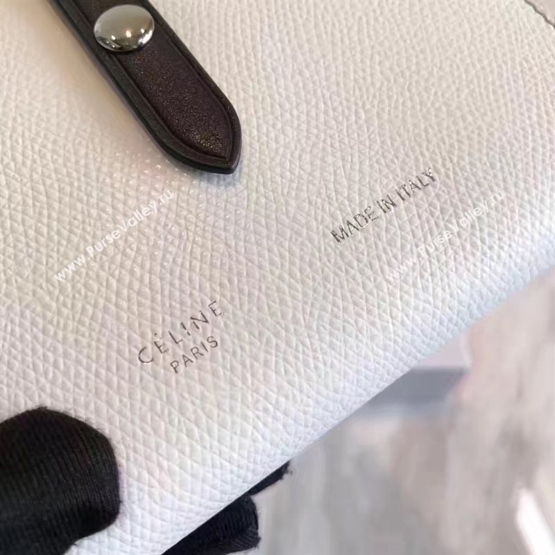 Celine cream v wallet black bag 4519