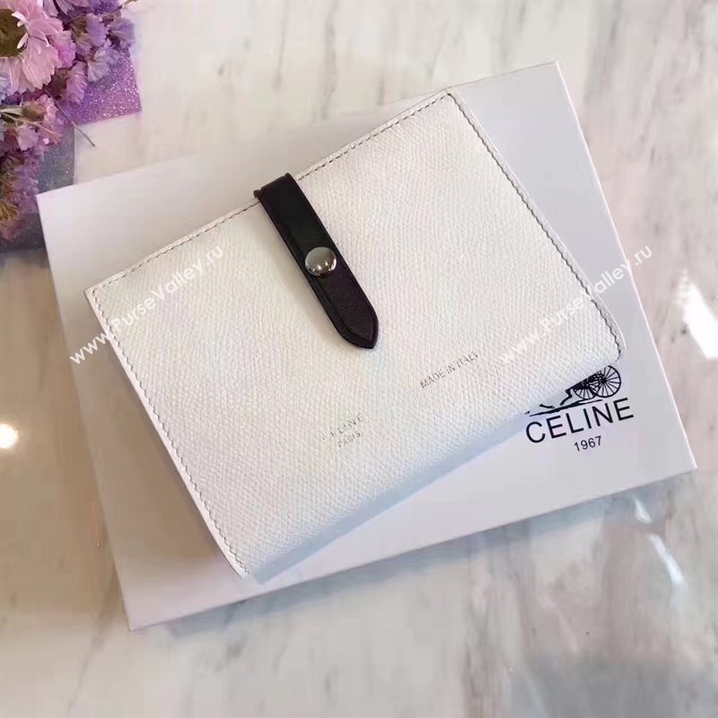 Celine cream v wallet black bag 4519