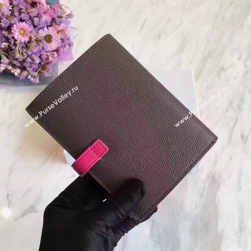 Celine black v rose wallet red bag 4520