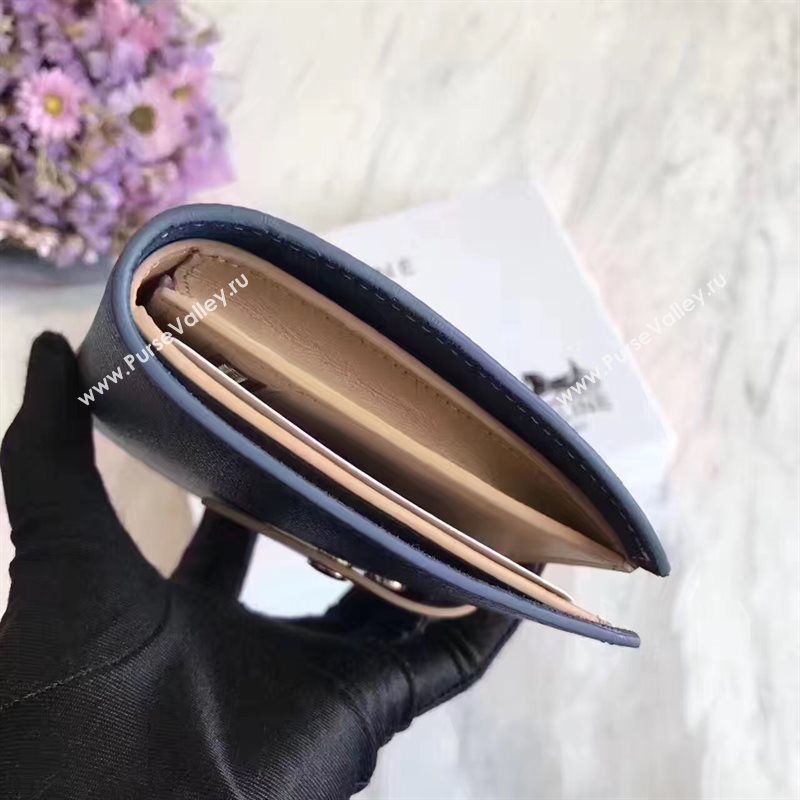 Celine black v wallet tan bag 4522