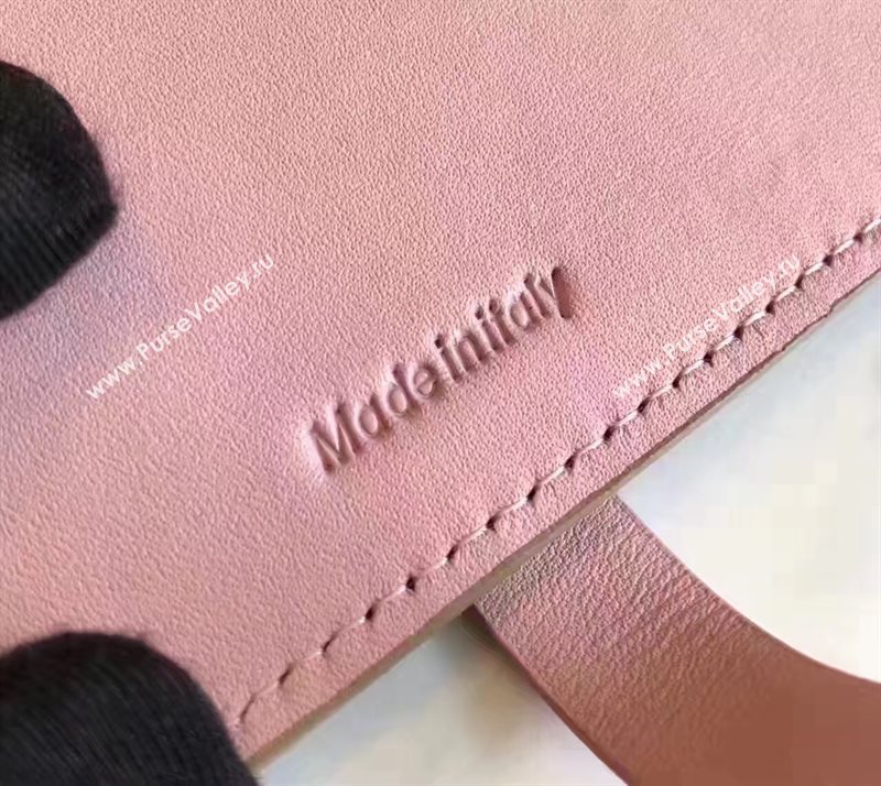 Celine large nude v wallet pink bag 4527