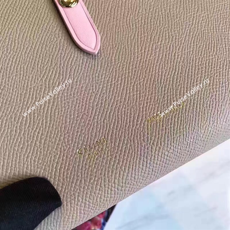 Celine large nude v wallet pink bag 4527