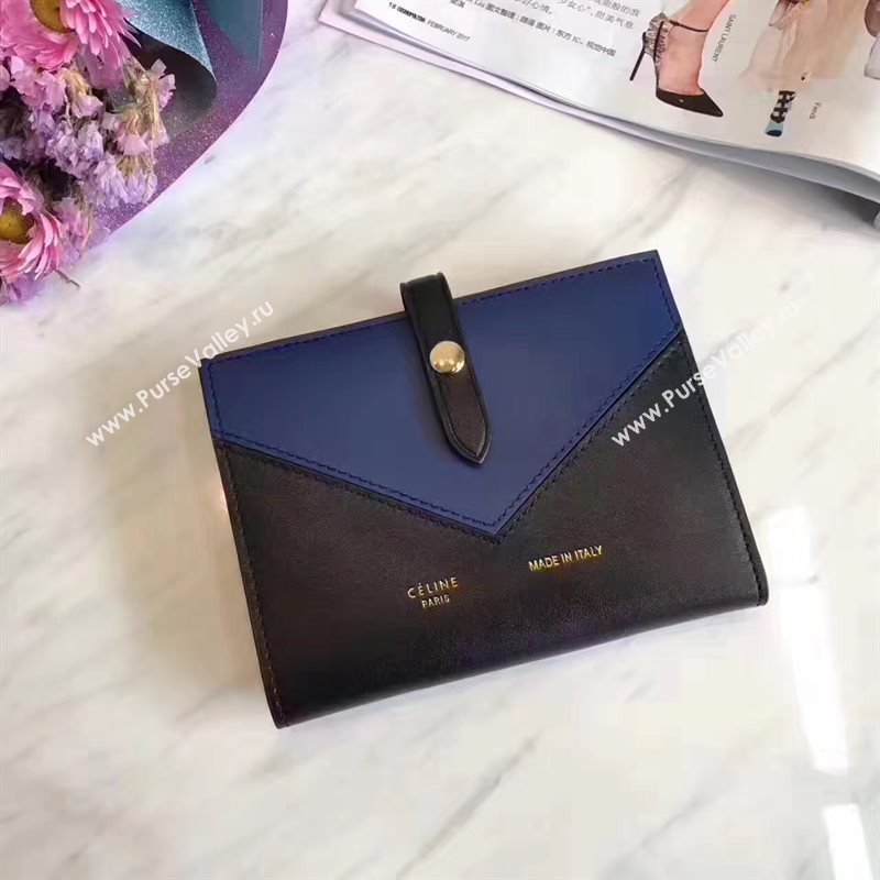 Celine black wallet navy bag 4529