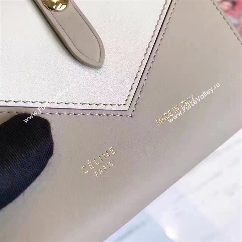Celine gray wallet cream bag 4530