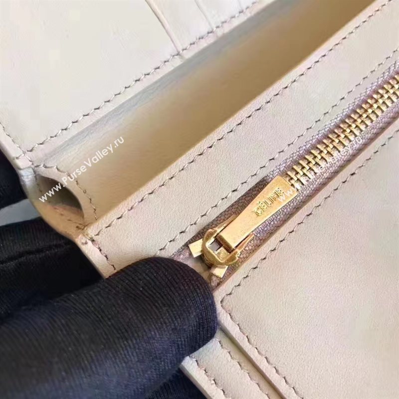 Celine gray wallet cream bag 4530