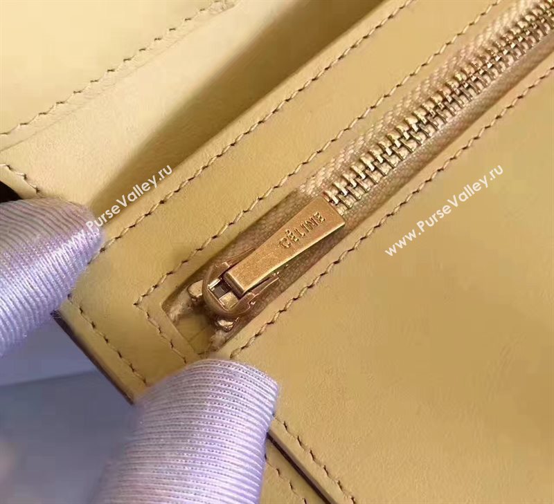 Celine nude v wallet yellow bag 4533