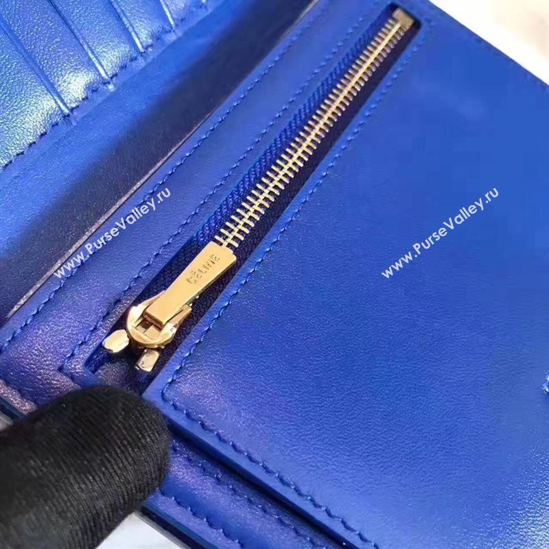 Celine white wallet navy bag 4535