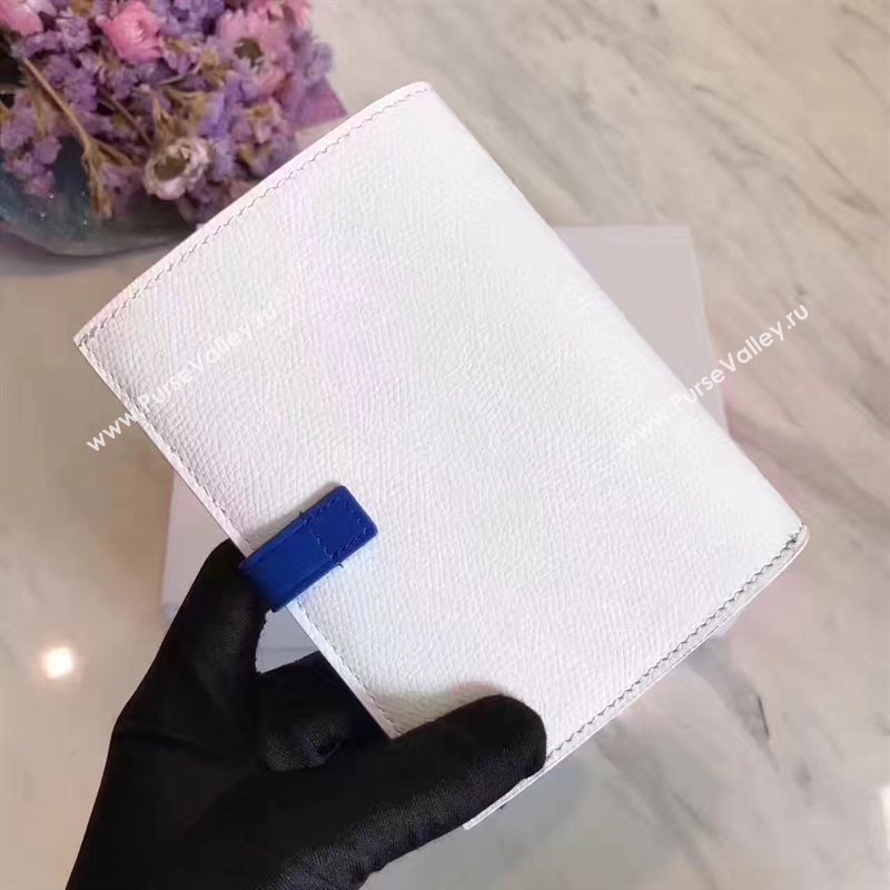 Celine white wallet navy bag 4535