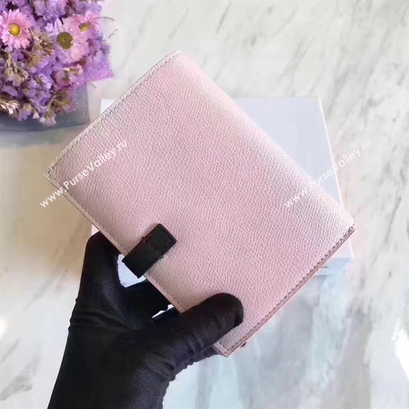 Celine pink v wallet black bag 4537