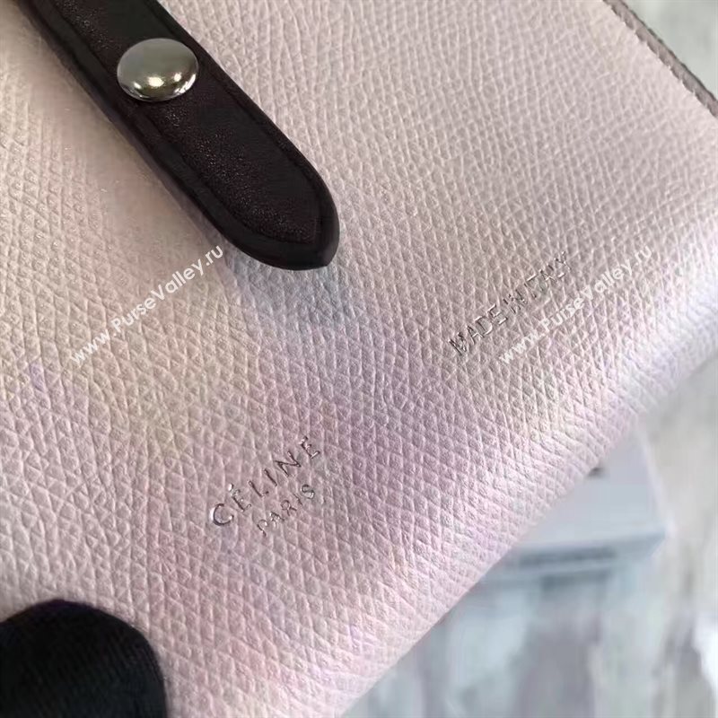 Celine pink v wallet black bag 4537