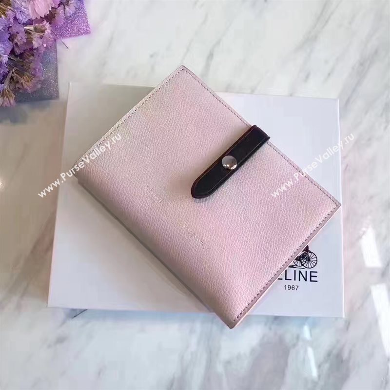 Celine pink v wallet black bag 4537