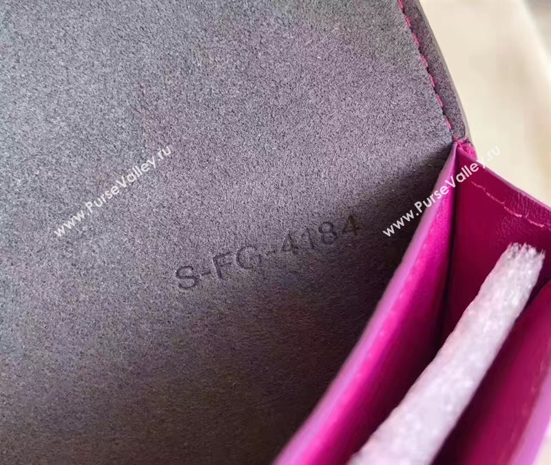 Celine large gray v wallet rose bag 4539