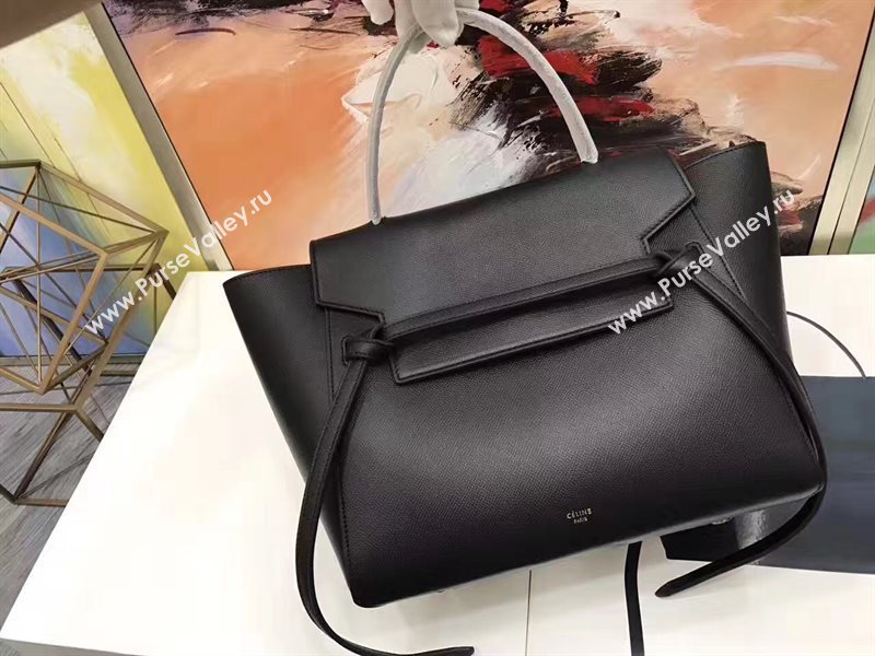 Celine black belt medium bag 4640