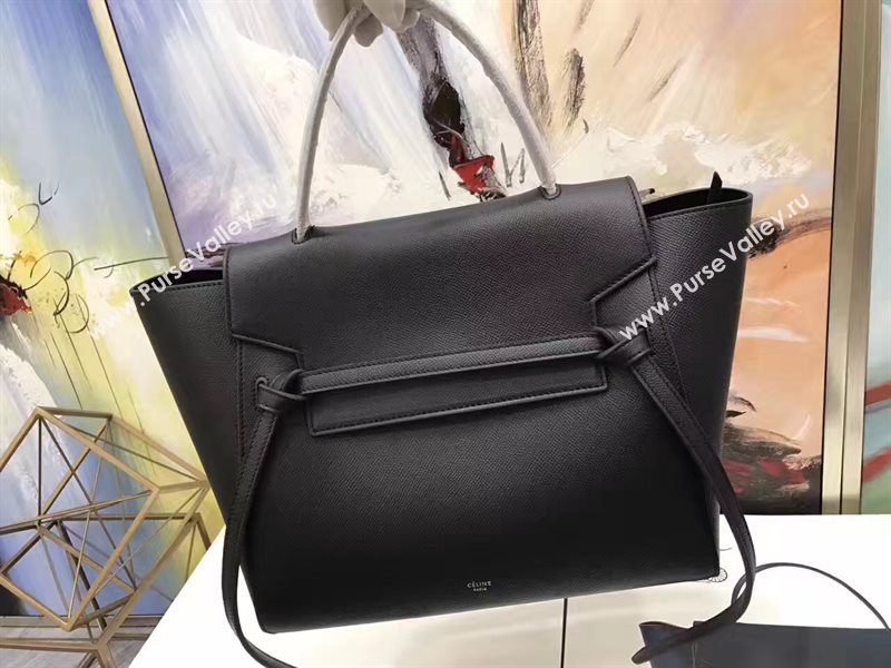 Celine black belt medium bag 4640