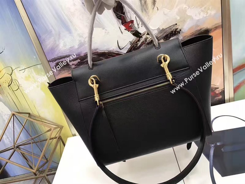Celine black belt medium bag 4640