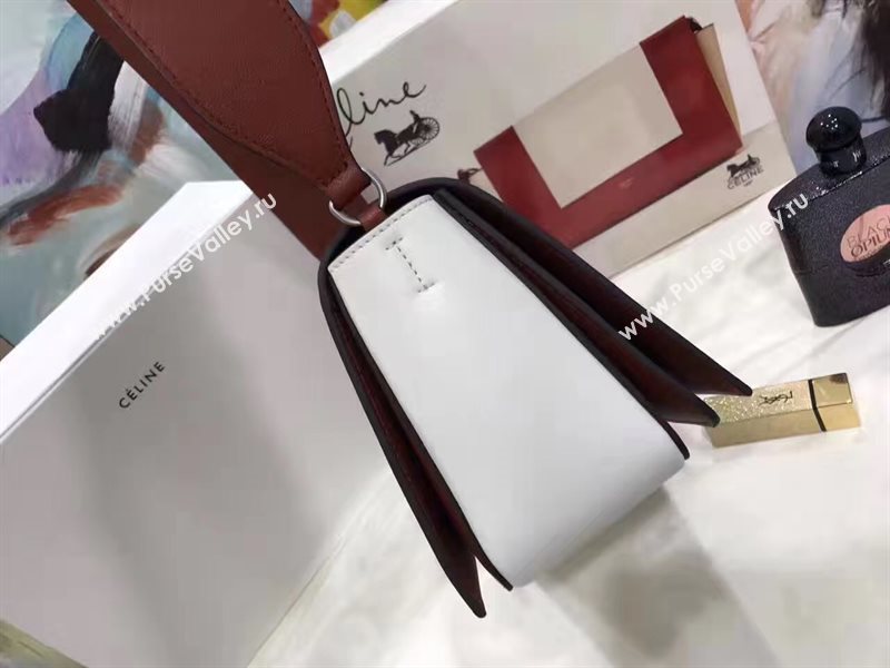 Celine Frame wine white bag 4641