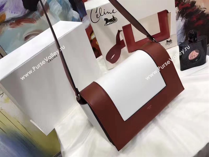 Celine Frame wine white bag 4641