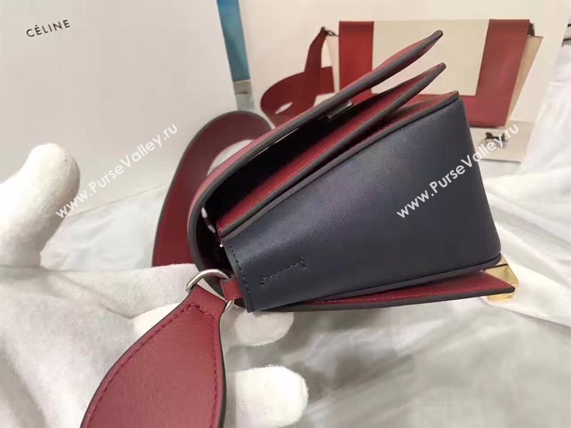 Celine Frame wine black v bag 4642