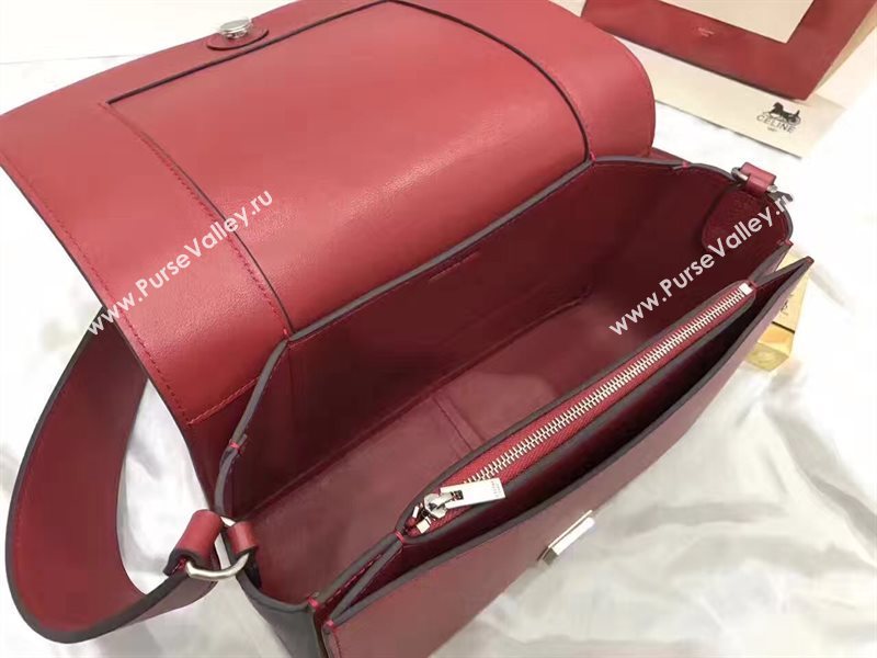 Celine Frame wine black v bag 4642