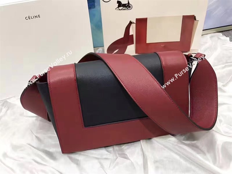 Celine Frame wine black v bag 4642
