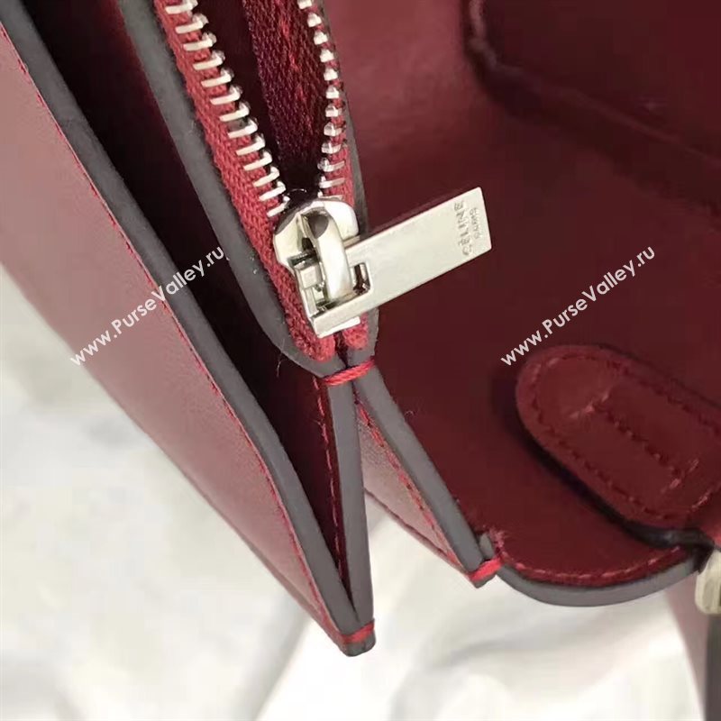Celine Frame wine black v bag 4642