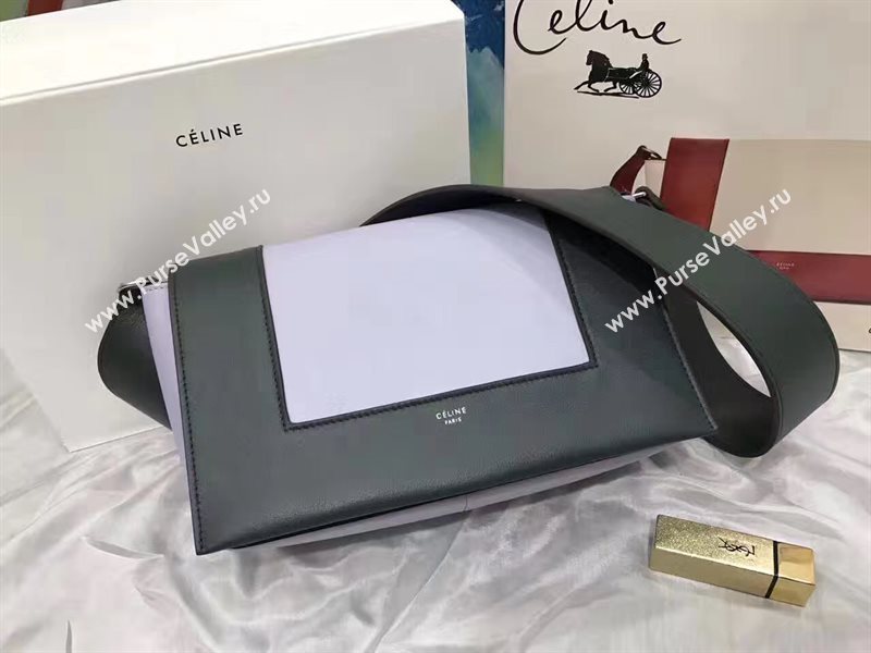 Celine Frame gray v gray light bag 4643
