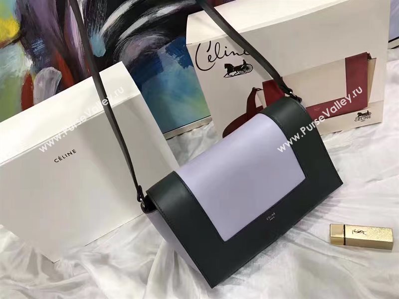 Celine Frame gray v gray light bag 4643