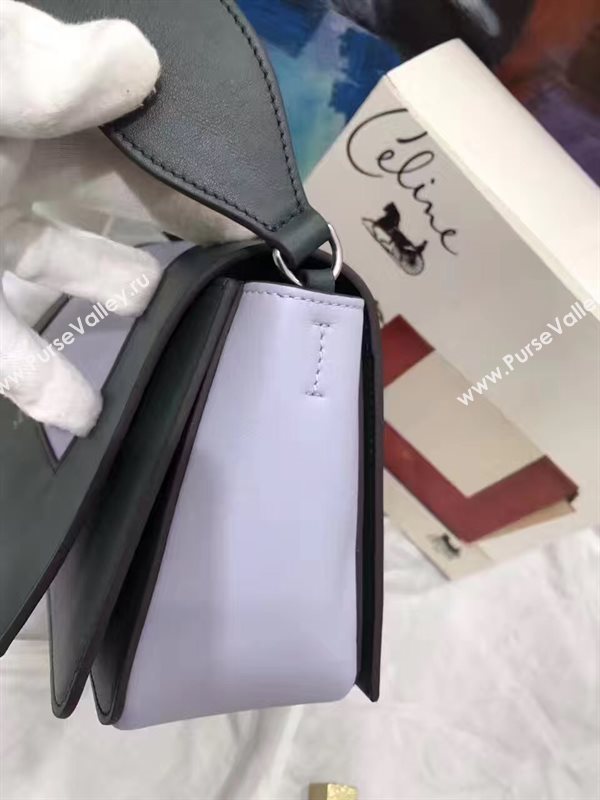 Celine Frame gray v gray light bag 4643