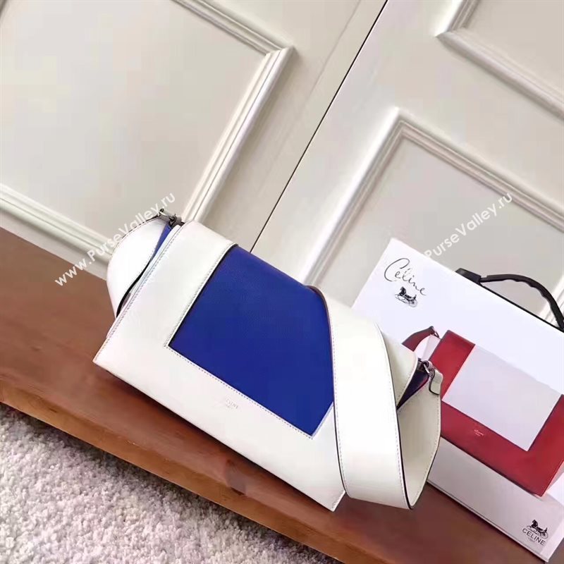 Celine Frame blue white bag 4645