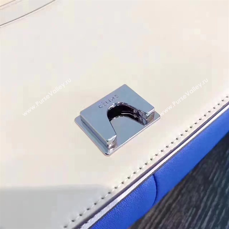 Celine Frame blue white bag 4645