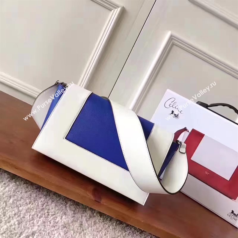 Celine Frame blue white bag 4645