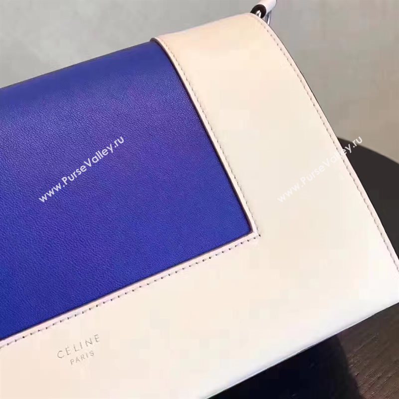 Celine Frame blue white bag 4645