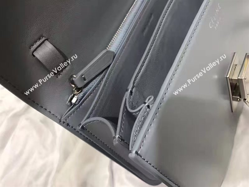 Celine classic gray box bag 4650