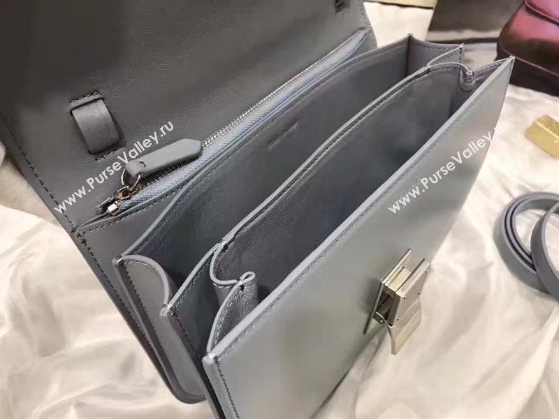 Celine classic gray box bag 4650