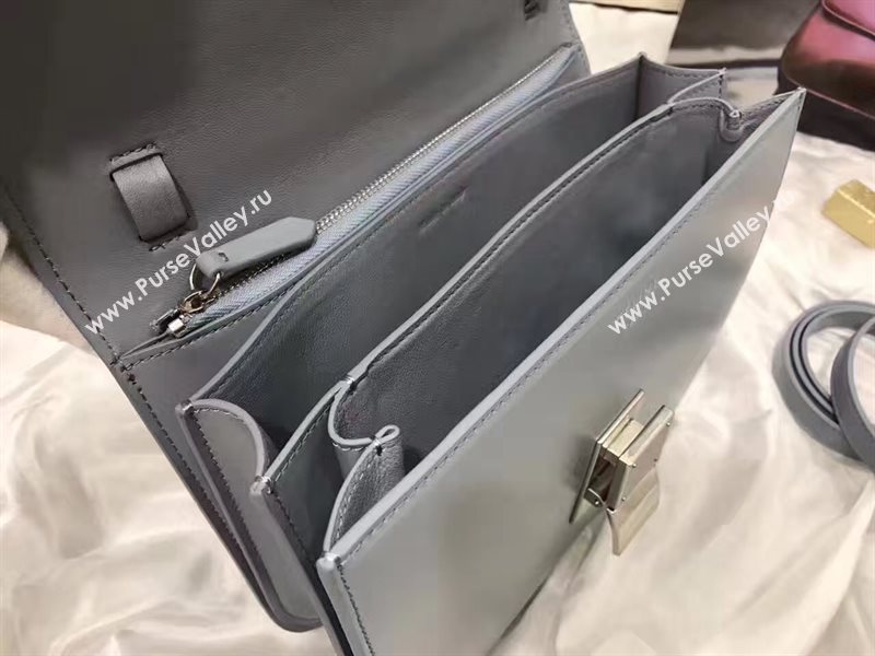 Celine classic gray box bag 4650