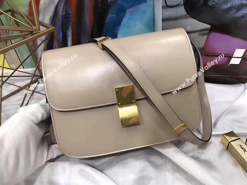 Celine gray box classic bag 4653