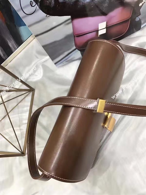 Celine tan box classic bag 4655
