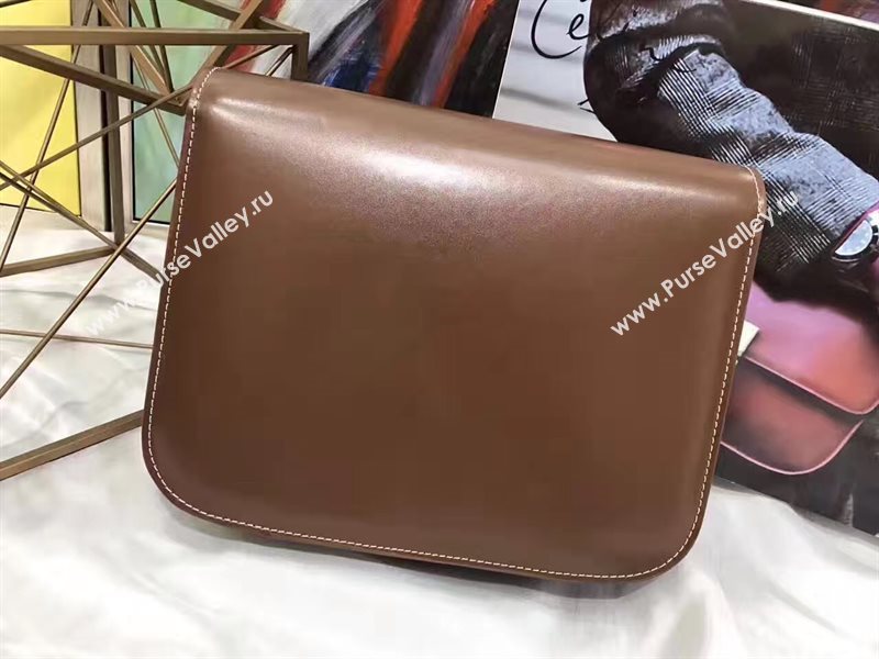 Celine tan box classic bag 4655