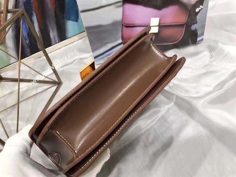 Celine tan box classic bag 4655