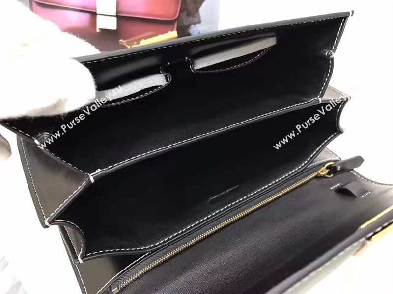 Celine black v white box classic bag 4656