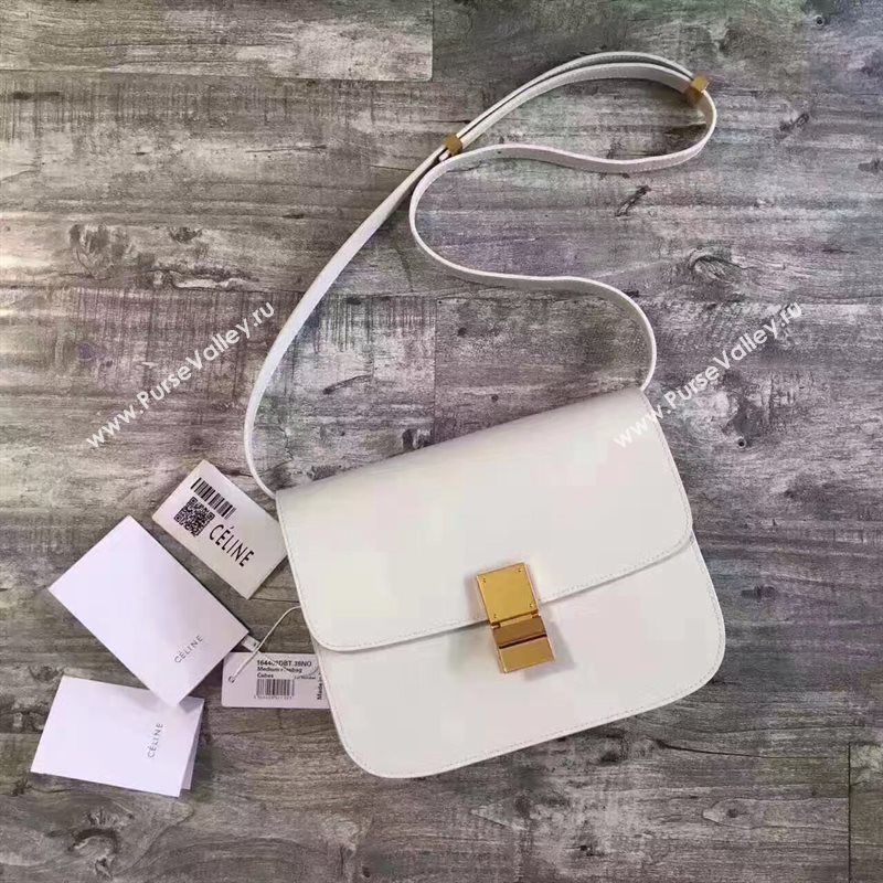 Celine white box classic bag 4657