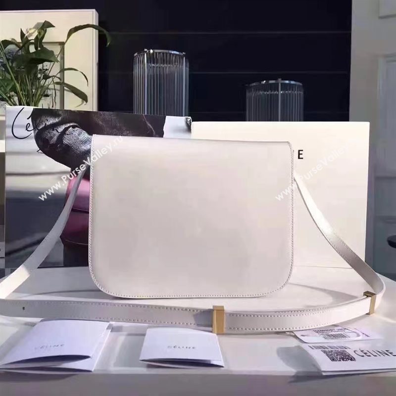 Celine white box classic bag 4657