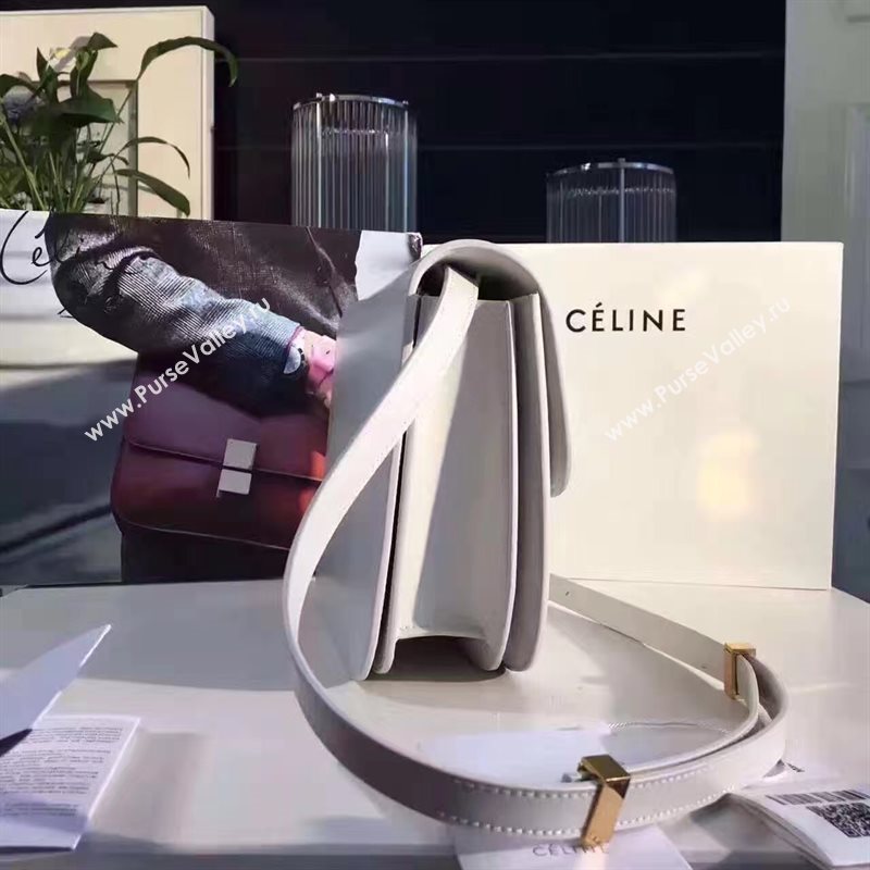 Celine white box classic bag 4657