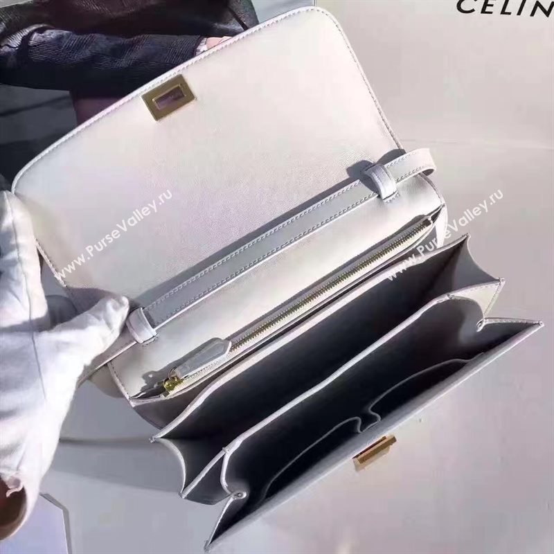 Celine white box classic bag 4657