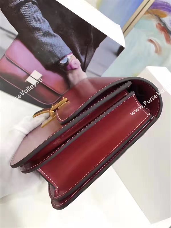 Celine wine box classic bag 4660