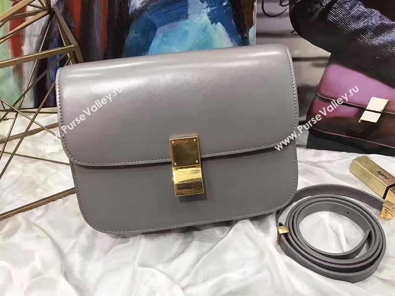 Celine gray box classic bag 4661