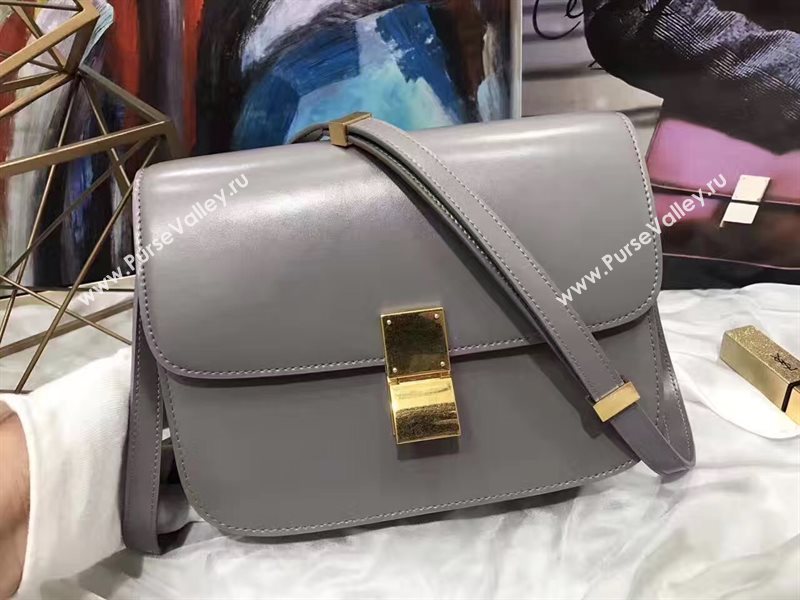 Celine gray box classic bag 4661